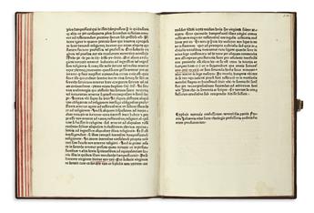 INCUNABULA  NIDER, JOHANNES. Manuale confessorum.  Not after 1474
